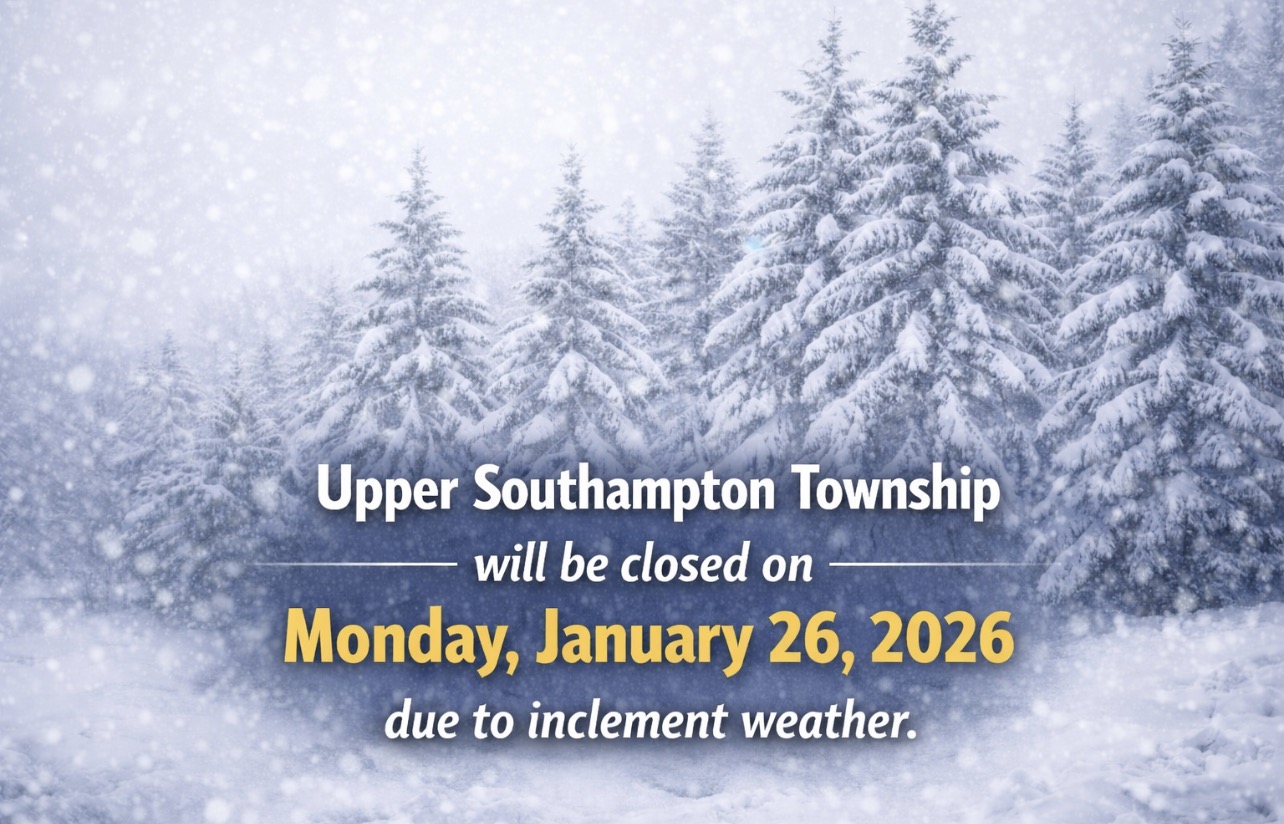 Message from the Upper Southampton Township